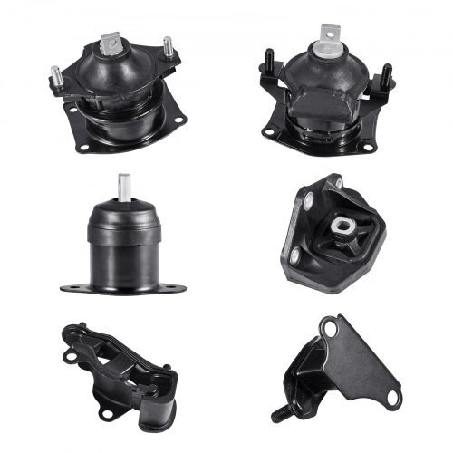 Engine Motor Mount and Transmission Mount Kit Replacement, Set of 6, Compatible