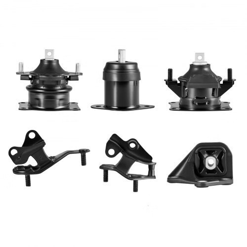 Engine Motor Mount and Transmission Mount Kit Replacement, Set of 6, Compatible