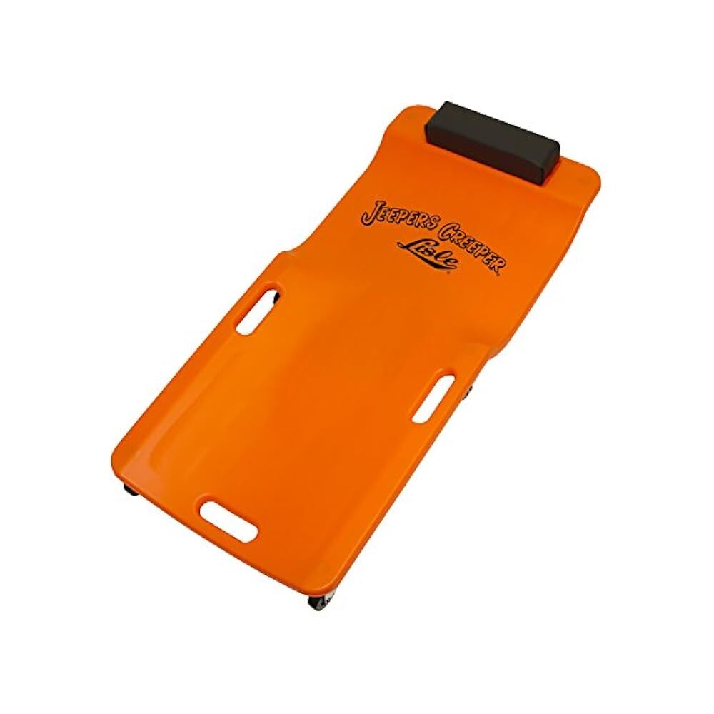 93202 Lisle Orange Creeper, Low Profile, Rolling Seat for Automotive