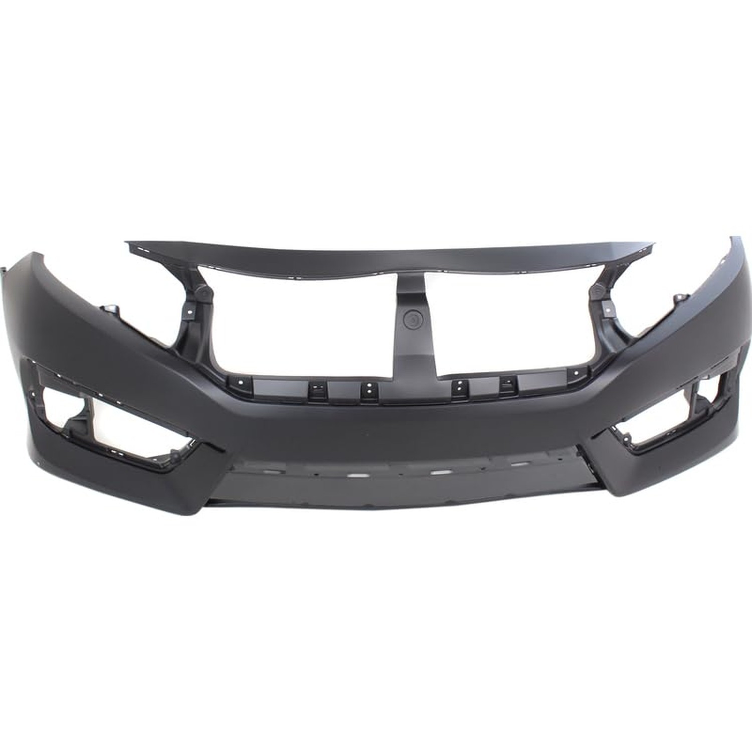 Front Bumper Cover Primed Plastic For 2016-2018 Honda Civic DX EX EX-L EX-T L…