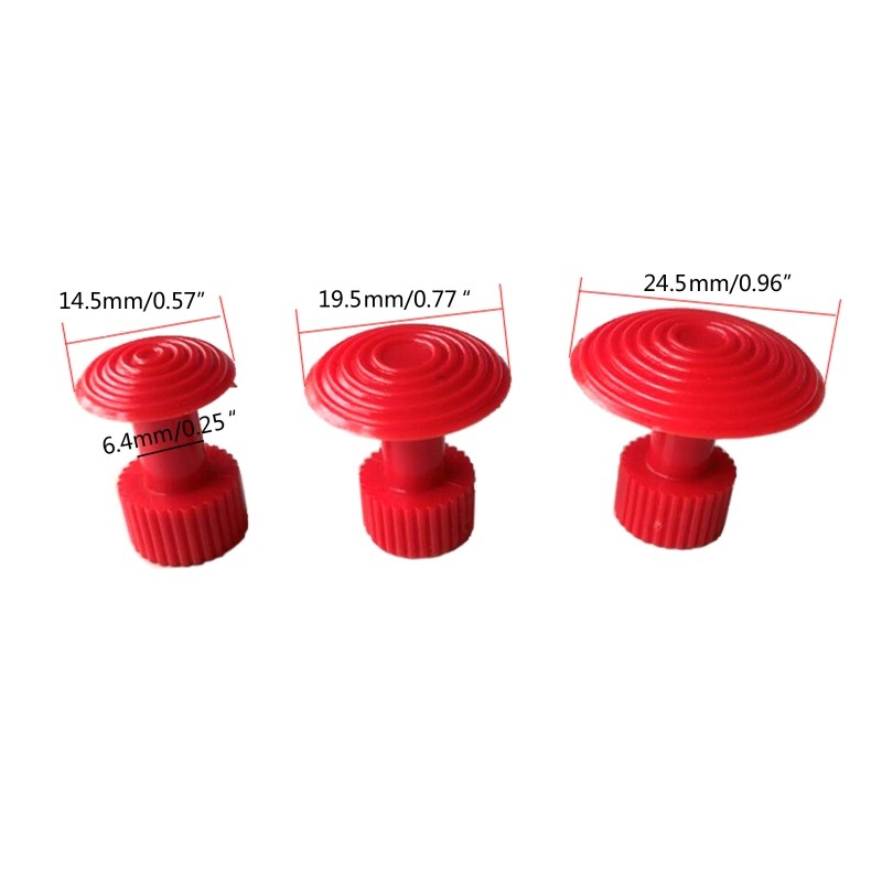 Car Body Dent Repair Tools Dent Puller Gasket Washer Removal Kits 3pcs