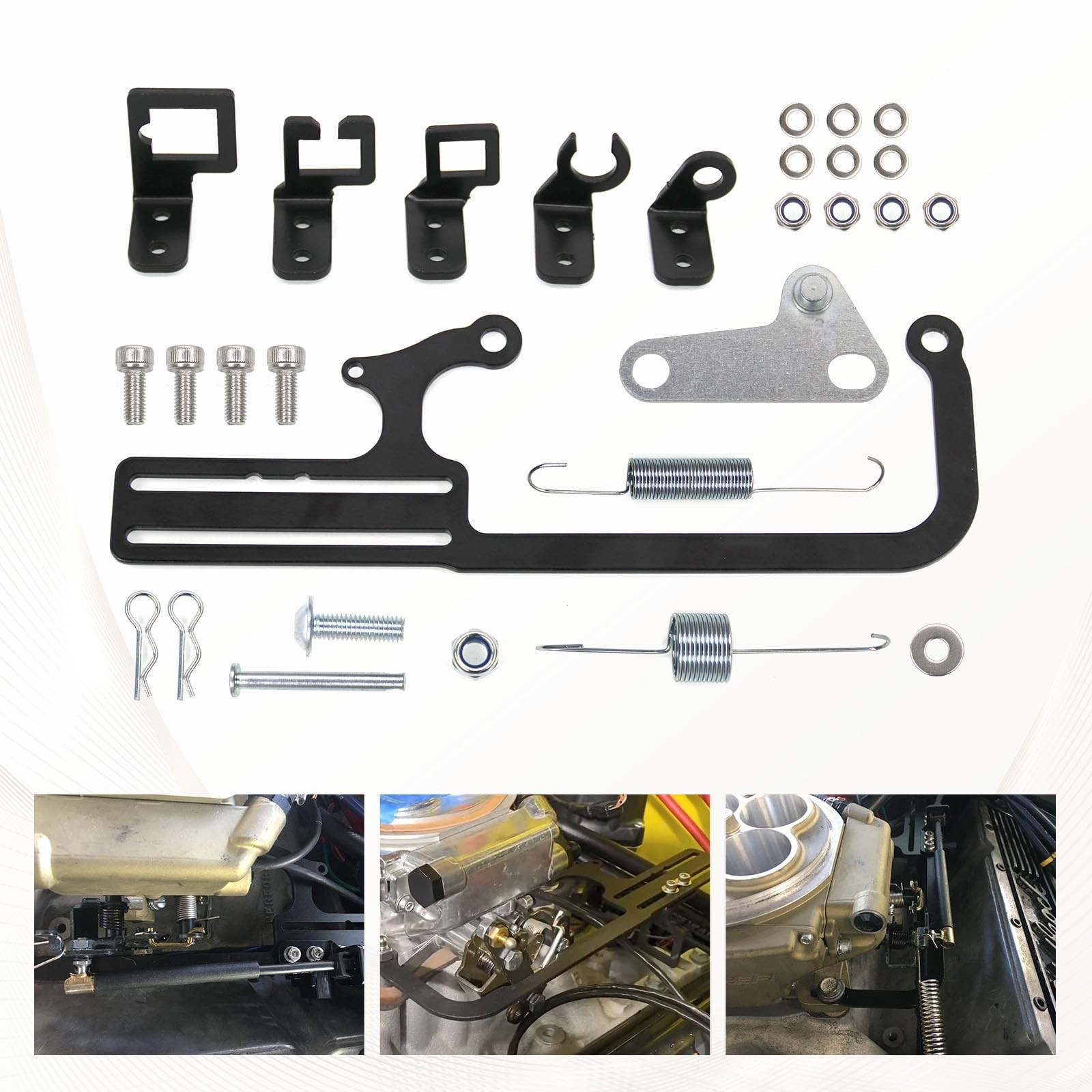 RYANSTAR RACING 304147 Carburetor Throttle Cable Mount EZ-EFI Cable Mount Kit…