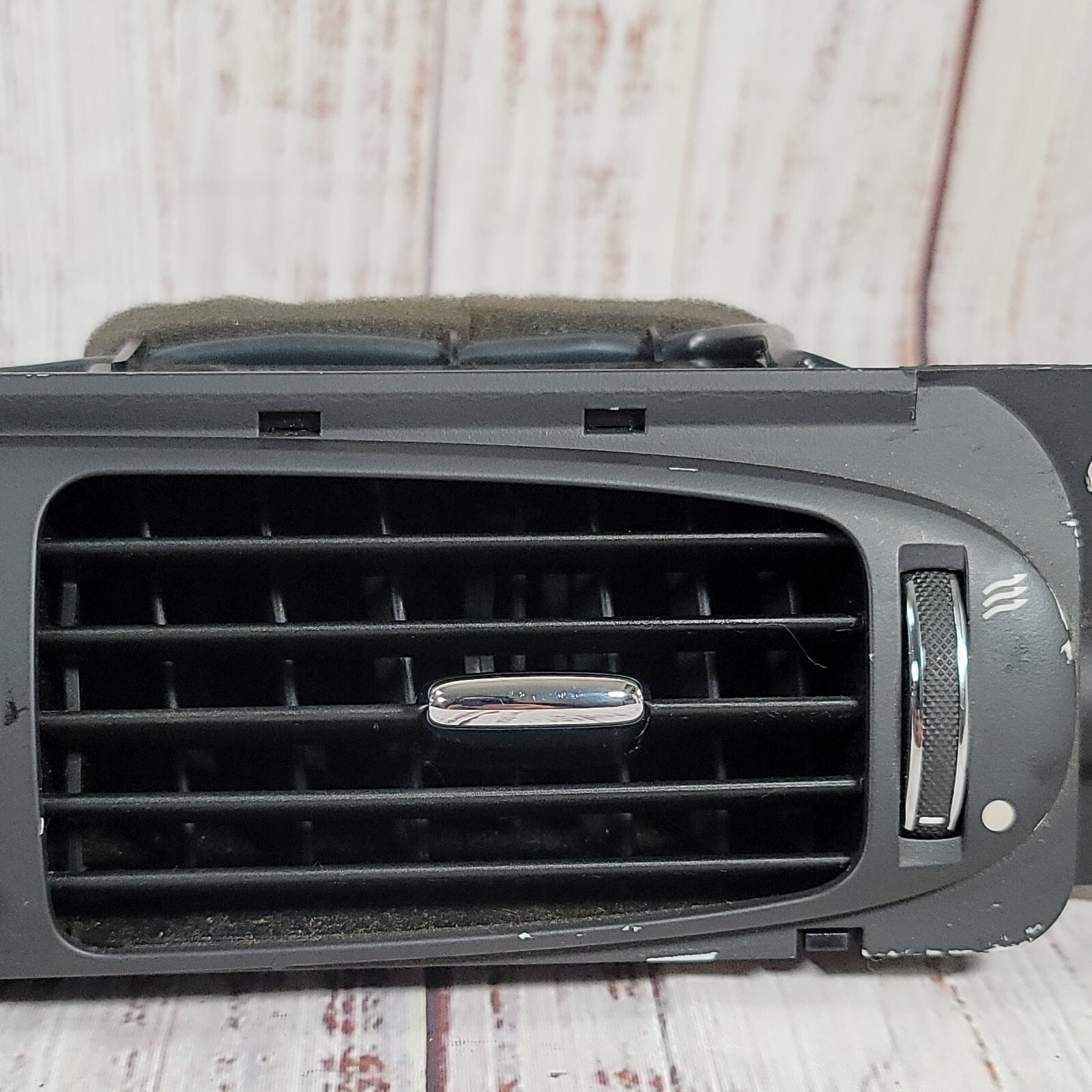 2004 Jaguar XJ8 XJR VDP X350 Front Dash Center Dual AC А/C Air Vent w/ Clock OEM