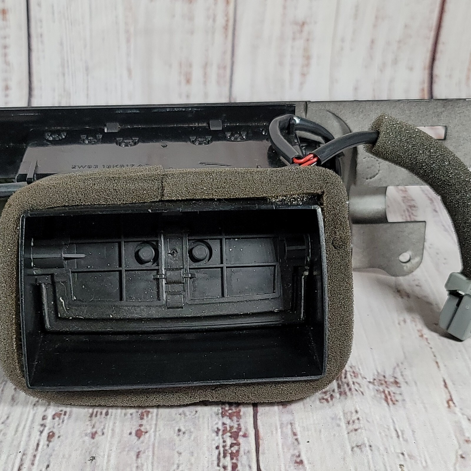 2004 Jaguar XJ8 XJR VDP X350 Front Dash Center Dual AC А/C Air Vent w/ Clock OEM