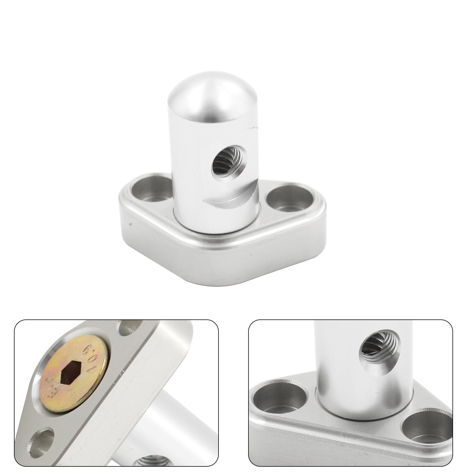 Throttle Cable Bracket Single Stud | Compatible for GM Throttle Body with 3″ …