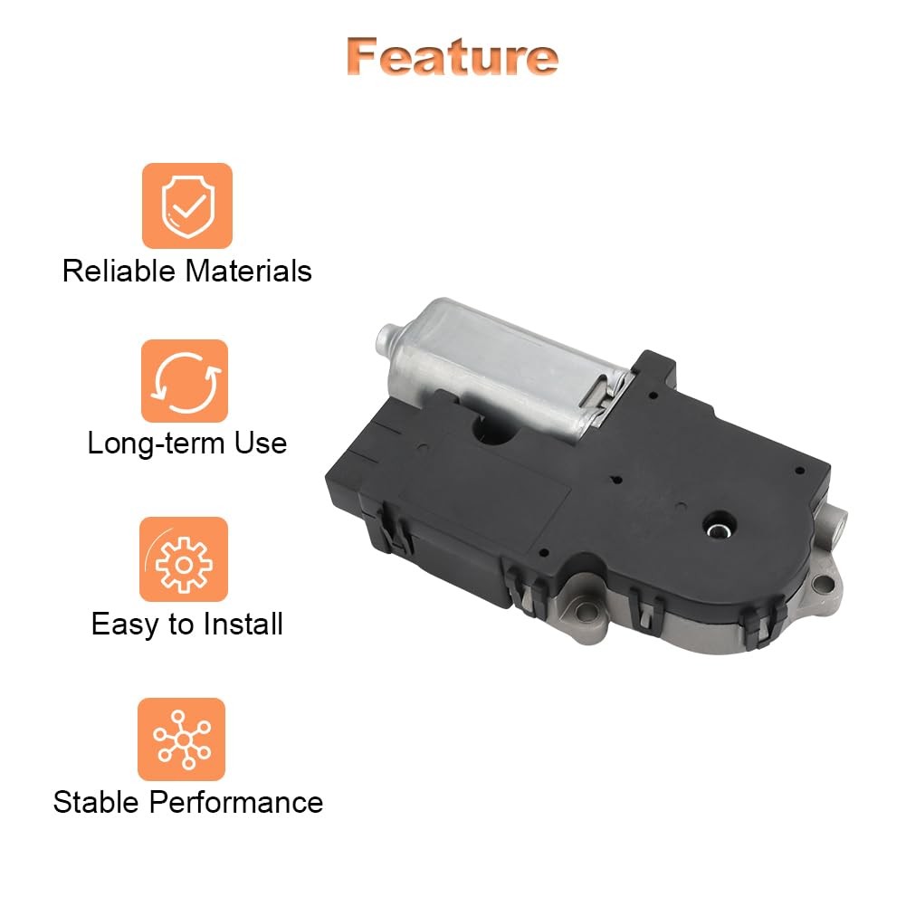 Sunroof Motor 2PCS Left and Right 14 Pins for Ford Explorer 2011-2017