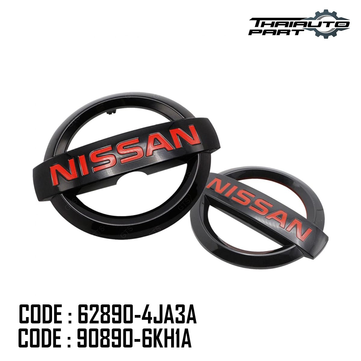 Front Rear Emblem Logo Badge Oem 2x Nissan Navara NP300 Pro4X 2014-2022