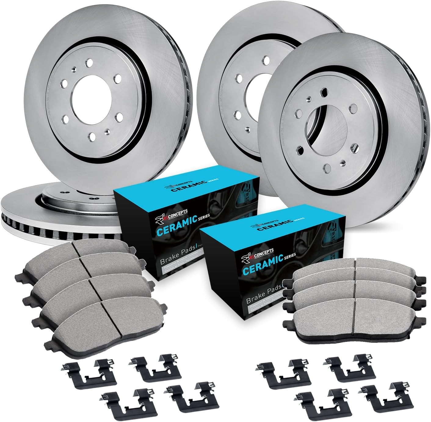 Brake Kit Front Rear R1 Concepts Ford F150 Expedition