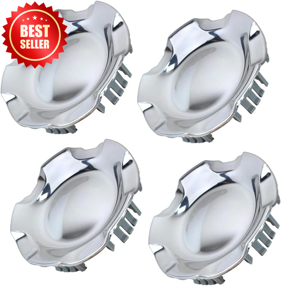 4pc Polished Aluminum Wheel Center Cap 20″ Silverado Tahoe 9596007 US