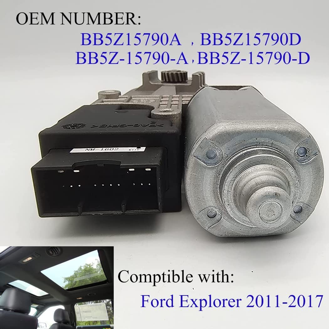 WZruibo Sunroof Moon Roof Motor for Ford Explorer 2011-2017,BB5Z-15790-A BB5Z…
