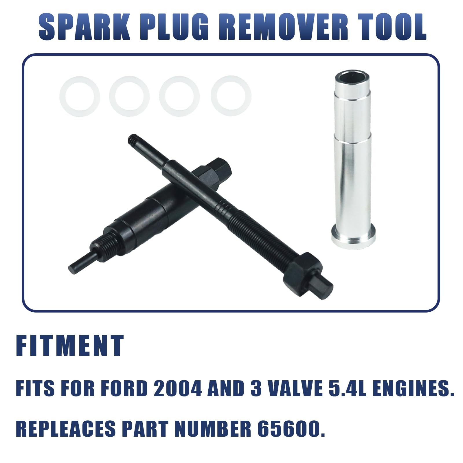 DOPPAPS 65600 Broken Spark Plug Remover Tool Kit Removal Plug…