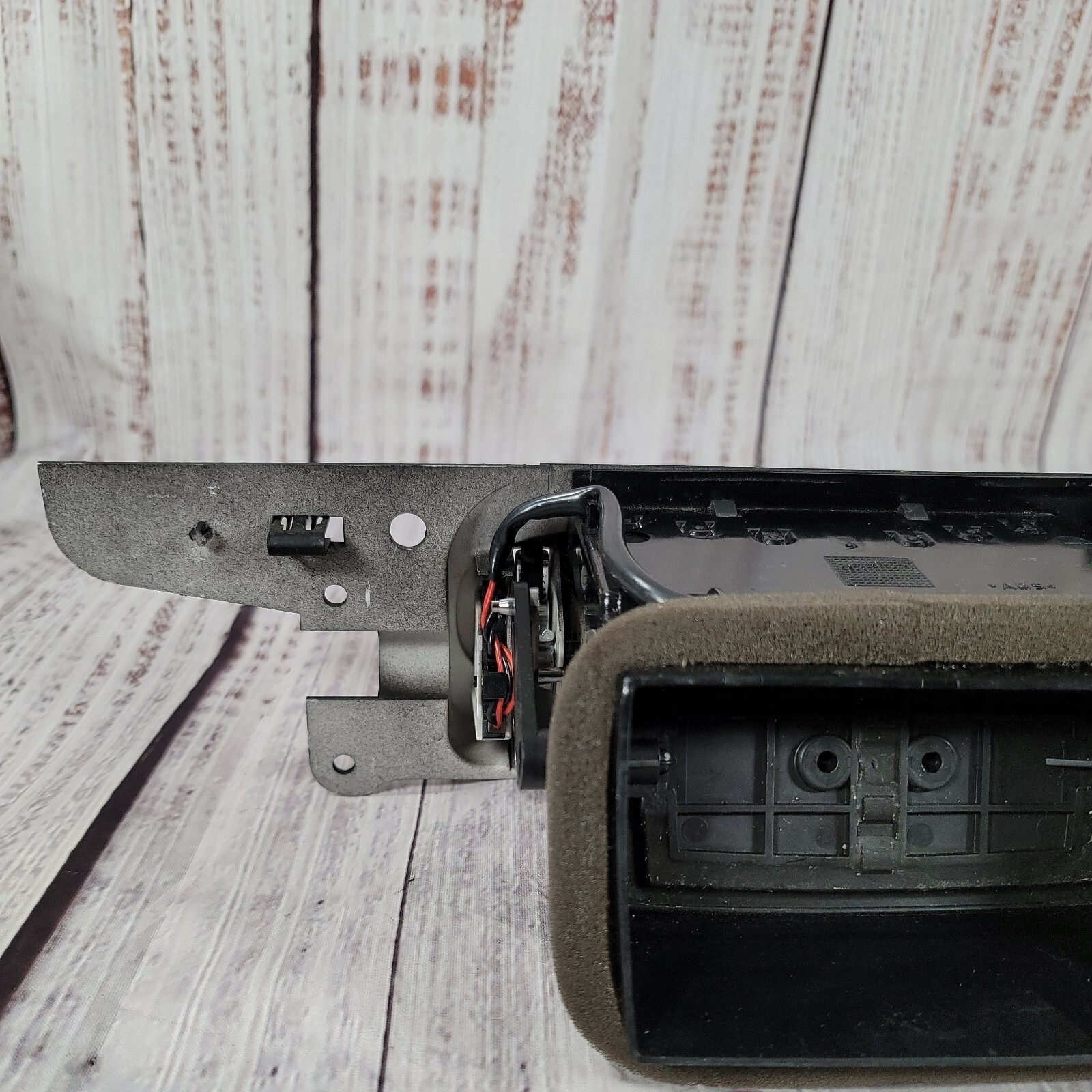 2004 Jaguar XJ8 XJR VDP X350 Front Dash Center Dual AC А/C Air Vent w/ Clock OEM