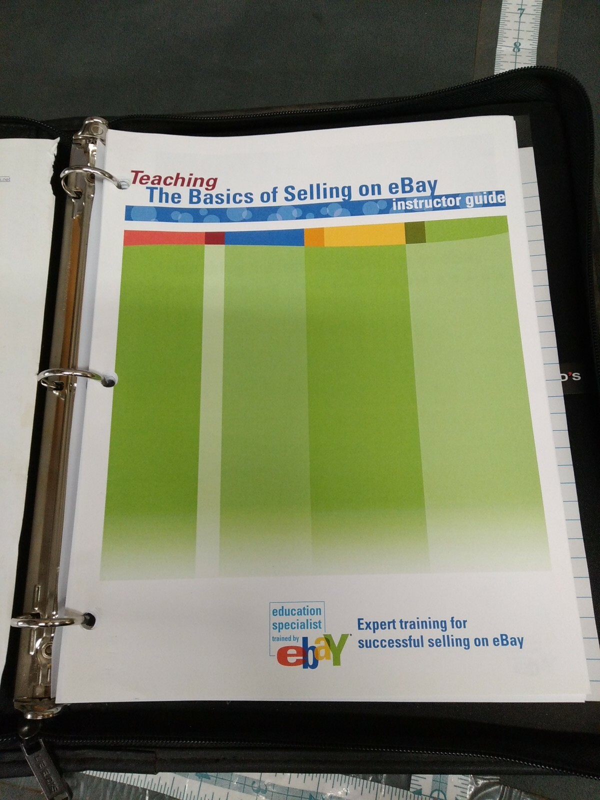 Ebay Education Specialist Kit Basics Of Selling Teaching Portfolio leed’s