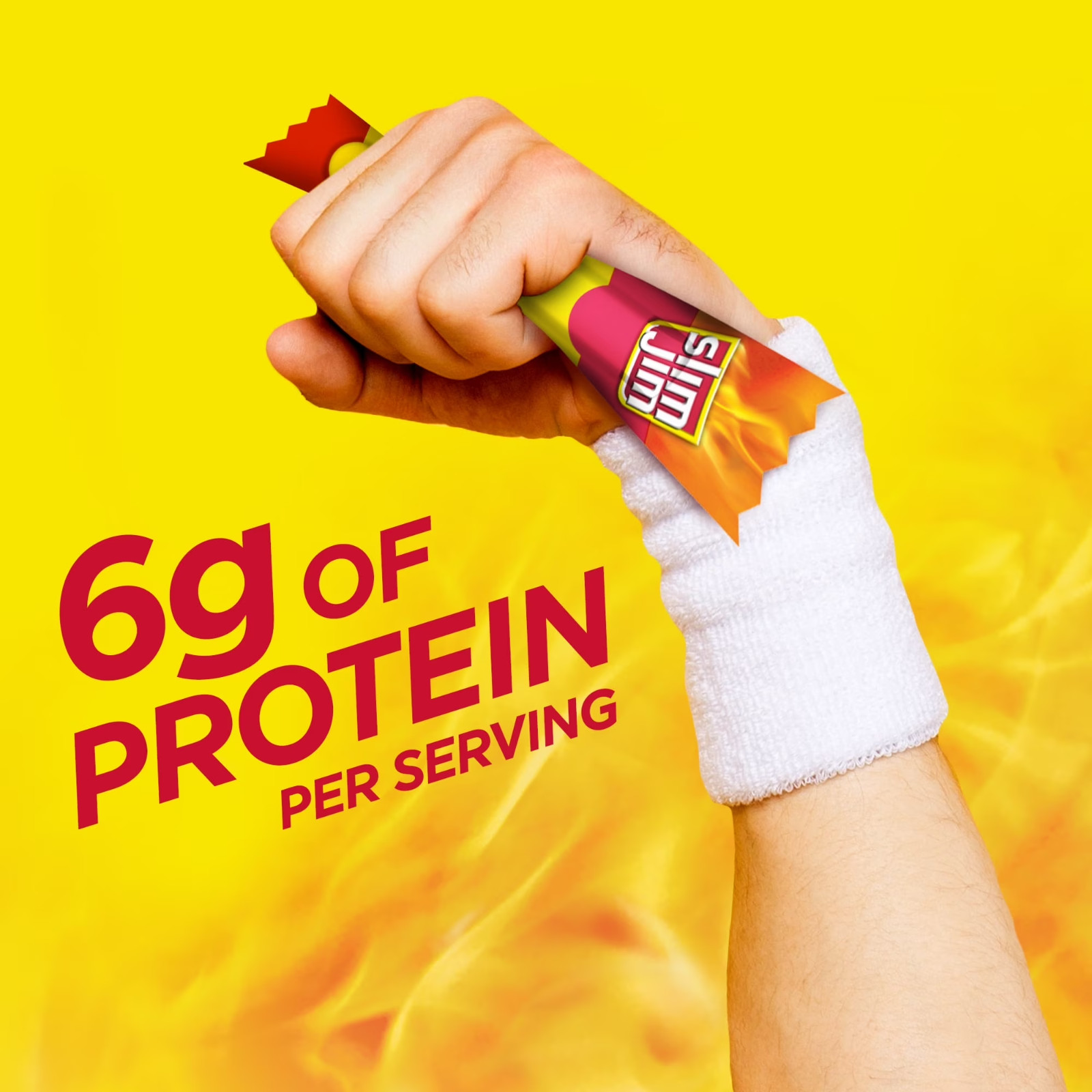 Slim Jim Smoked Meat Sticks, Original Flavor, Snack Size, 0.28 oz. (26 Count)