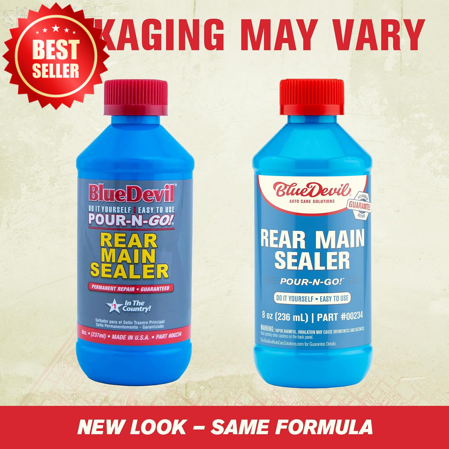 8 OZ Rear Main Sealer Engine Oil Leak Stopper Repair Fluid Automotive US