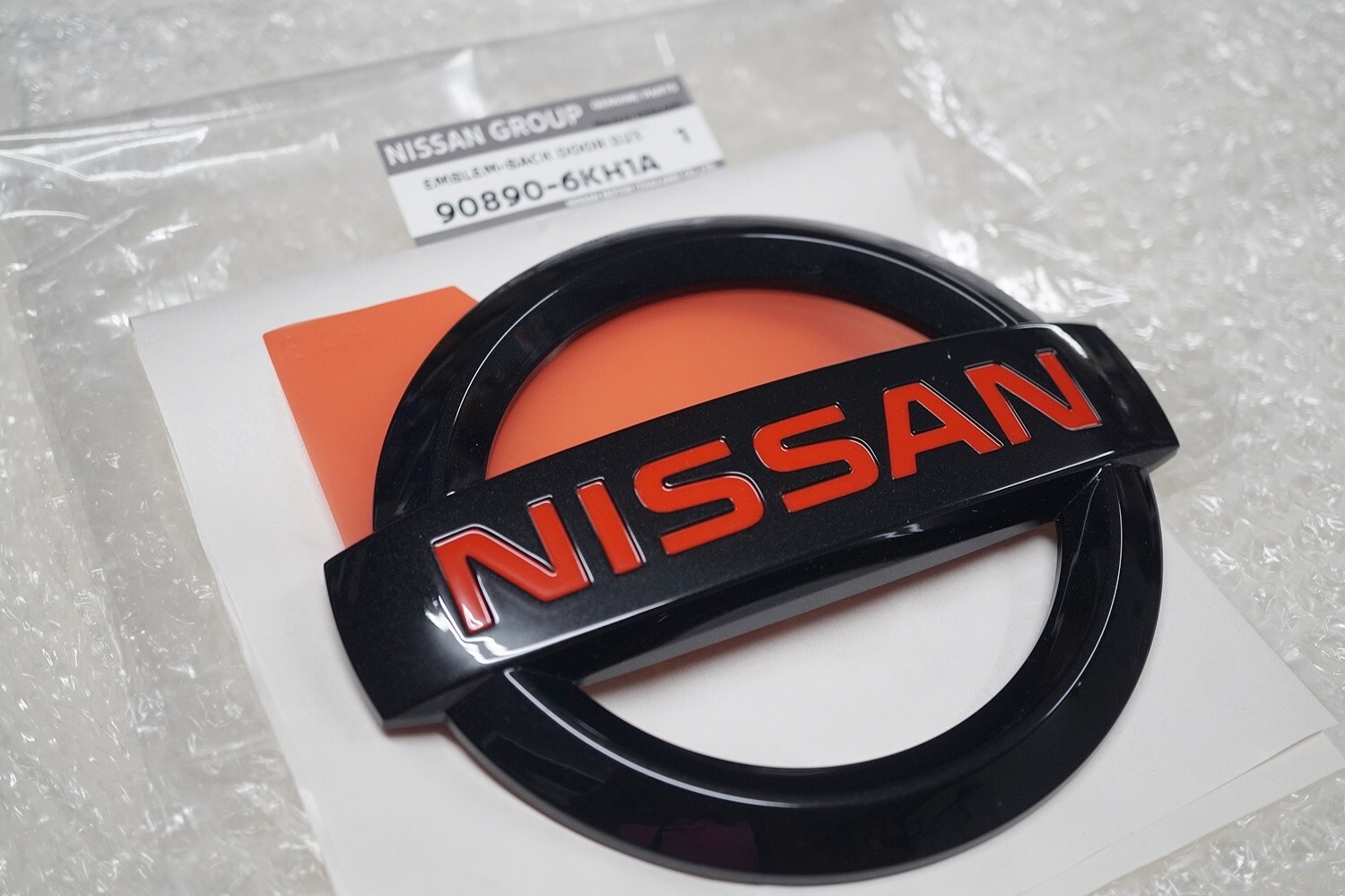 OEM BLACK TAILGATE LOGO EMBLEM FOR NAVARA PRO 4X NP300 D23 M/C 2022