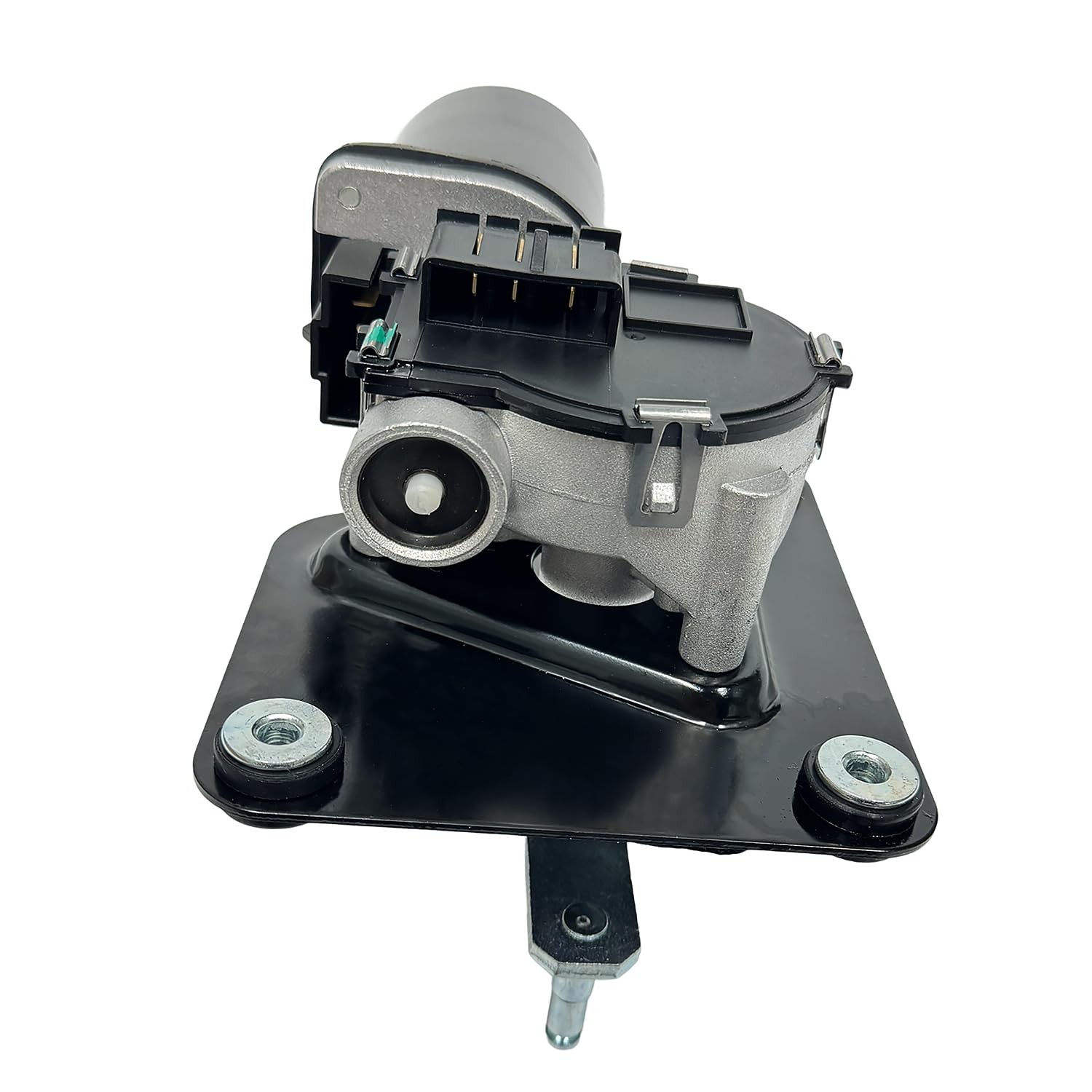 E7TZ17508A Front Windshield Wiper Motor with Metal Mounting Plate Compatible