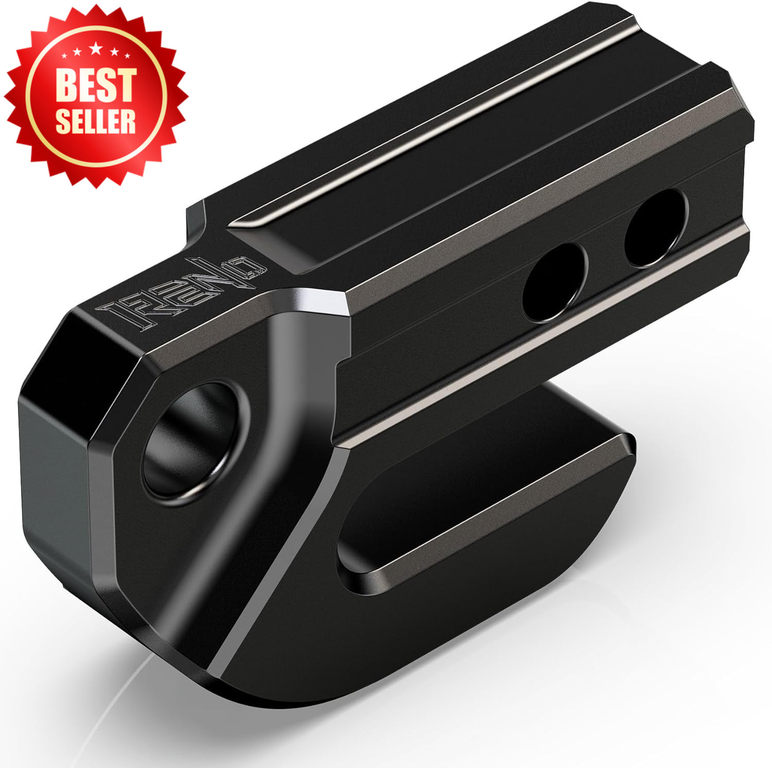 Black Aluminum Hitch Slider 2″ Receiver 45K lbs Skid Recovery Off Road US