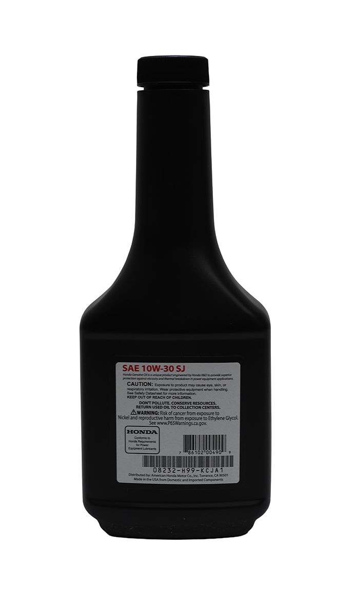 Honda Original Equipment SAE 10W-30 Oil – 08232-H99-KCJA1