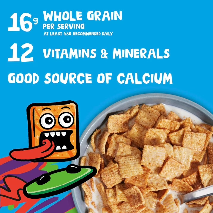 Cinnamon Toast Crunch Breakfast Cereal, Crispy Cinnamon Cereal, Mega Size, 27 oz