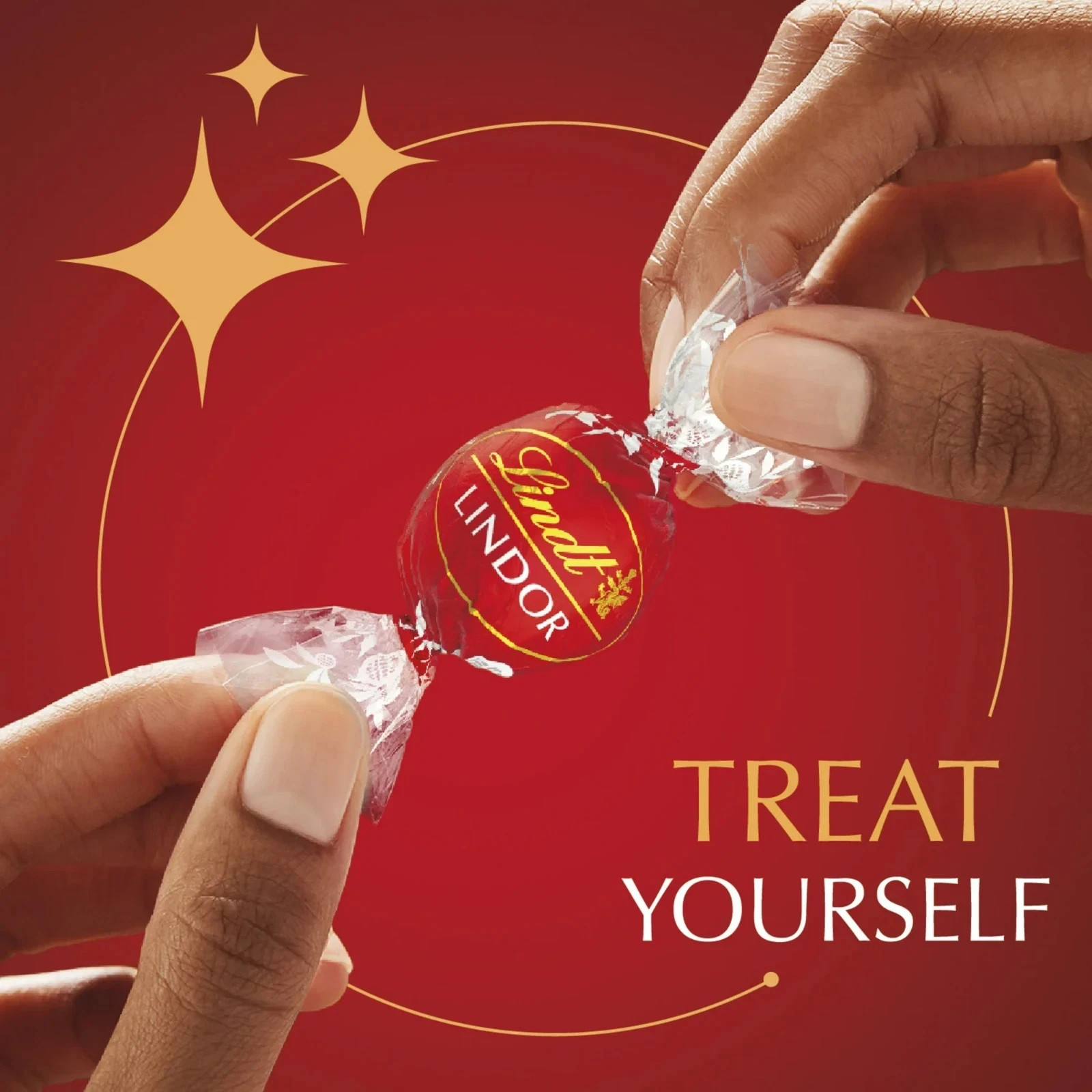 Lindt Lindor Milk Chocolate Candy Truffles, 8.5 oz. Bag…