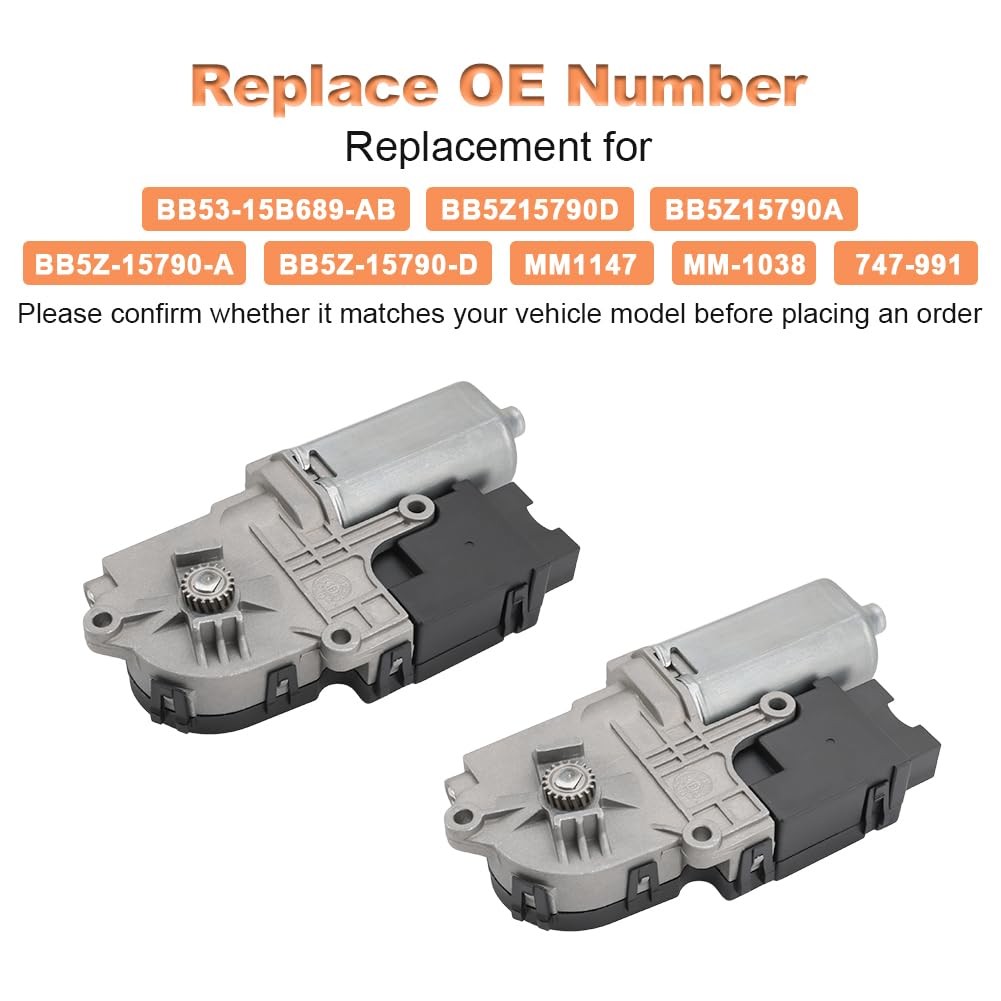 Sunroof Motor Moon Roof Drive Replacement Parts