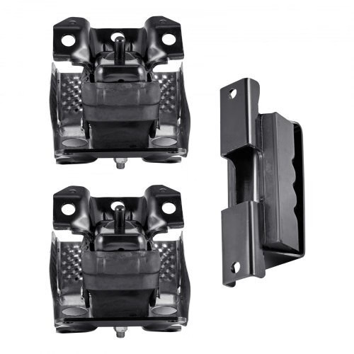 Engine and Transmission Motor Mount Kit Replacement, Set of 3, Compatible with 2