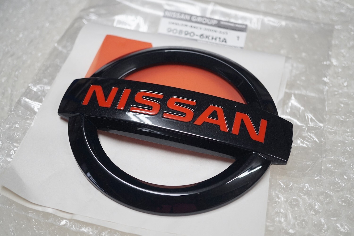 OEM BLACK TAILGATE LOGO EMBLEM FOR NAVARA PRO 4X NP300 D23 M/C 2022